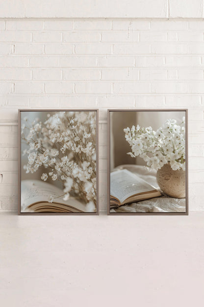 TIMELESS BEAUTY DUO (2 Oeuvres sur toile étirée)