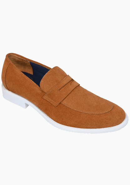 OHM President Penny Loafers Leather Shoes