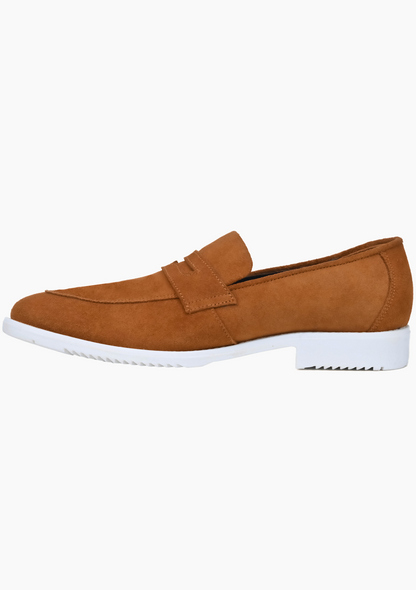 OHM President Penny Loafers Leather Shoes