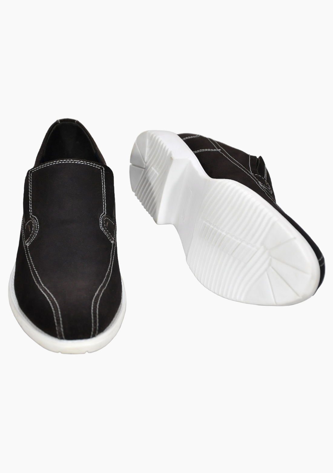 OHM Italian Leather Office All Day Slip-on Comfort Shoes