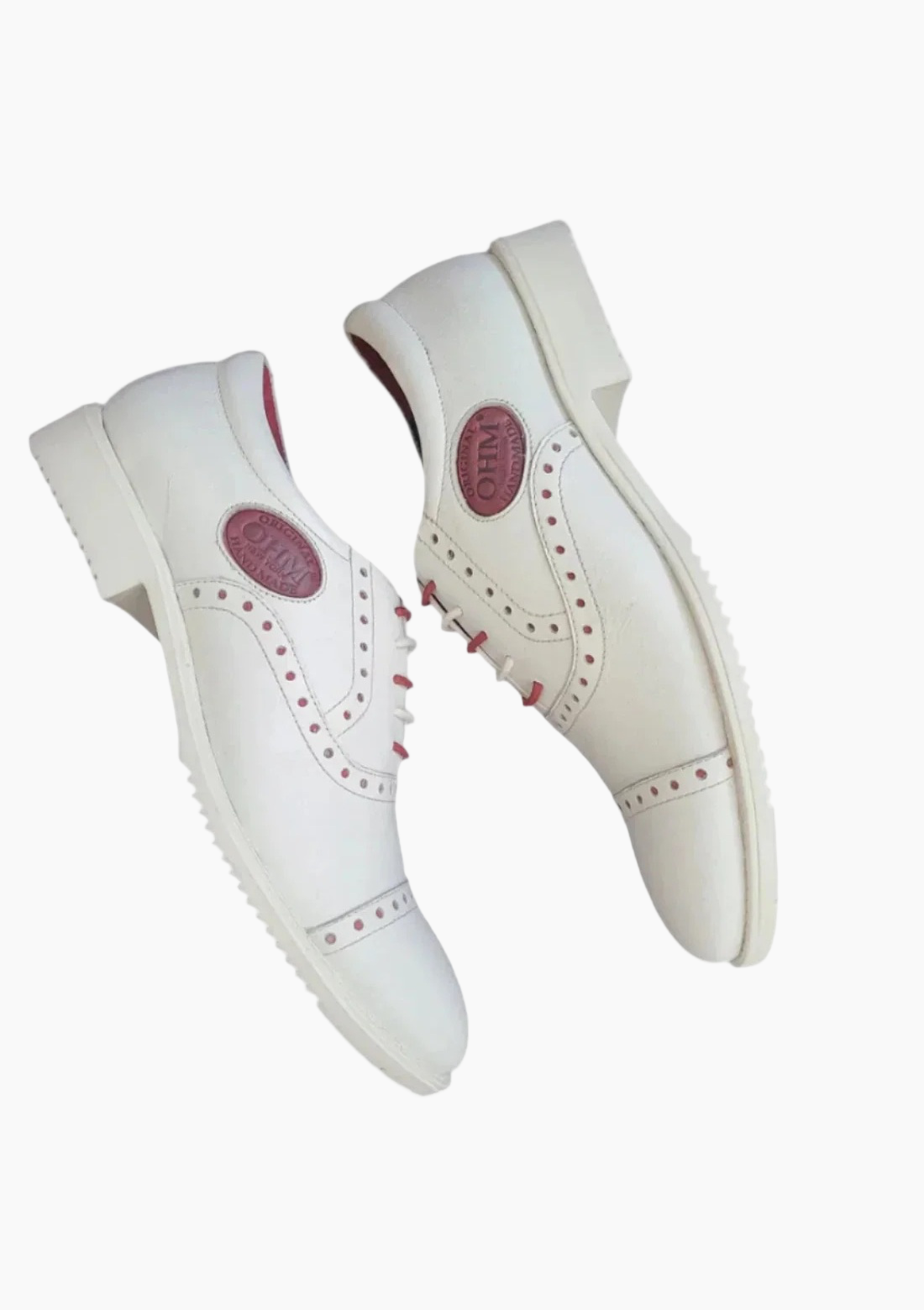 OHM Cap Toe Oxford Sporty Designer Leather Shoes