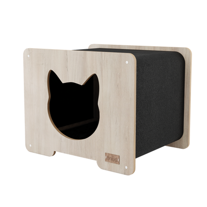 The Hut Scratchable Cat Hideout