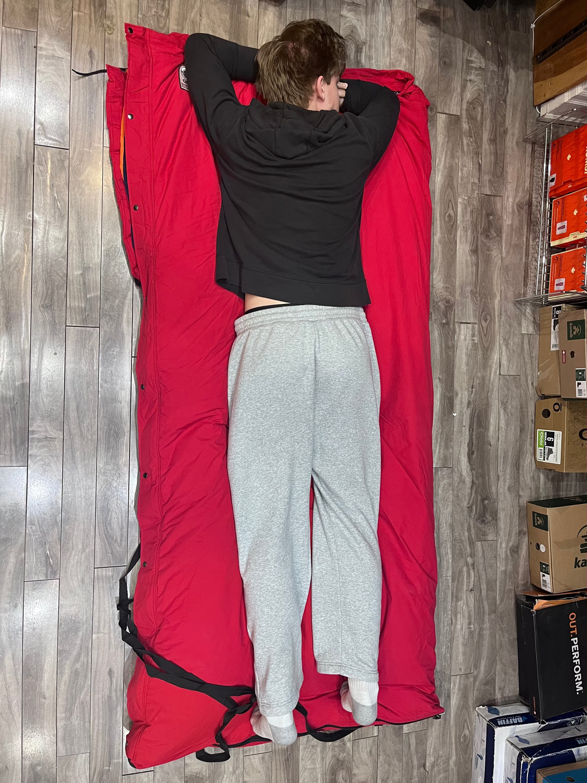 Outdoor Survival Canada Igloo Oversize Layered Down Sleeping Bags -60C/-76F