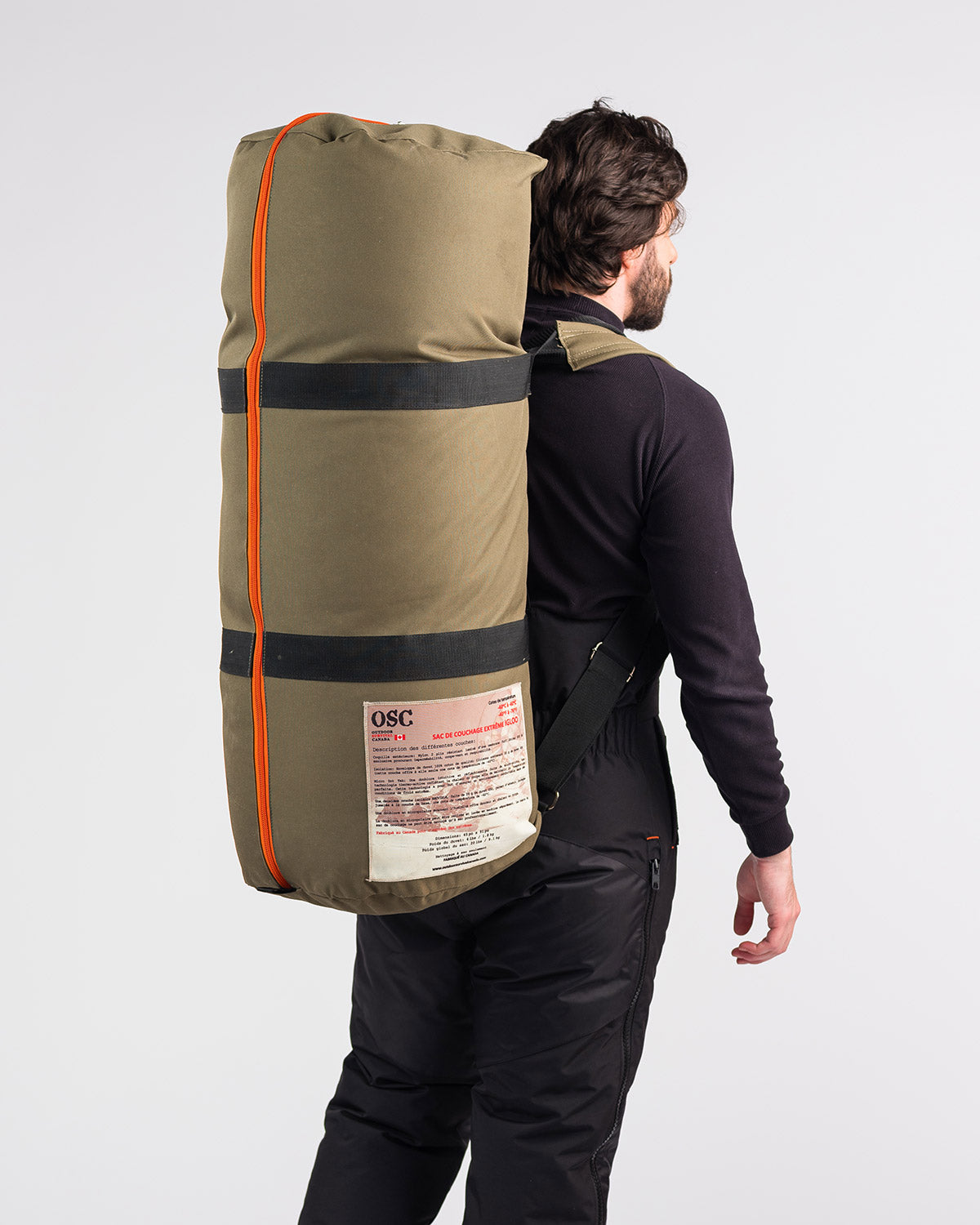 Outdoor Survival Canada Igloo Oversize Layered Down Sleeping Bags -60C/-76F