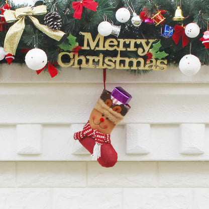 Christmas Stocking Gift Bag and Tree Decorations