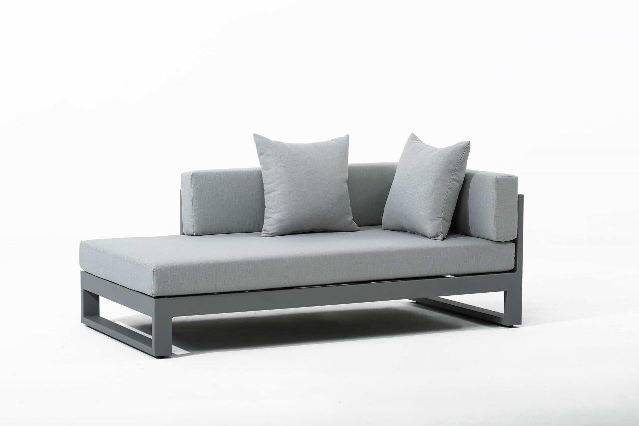 Oasis 3-Piece Aluminum Outdoor Sectional
