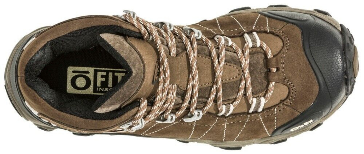 Oboz Women's Bridger Mid B-Dry Leather Waterproof Hiking Boots