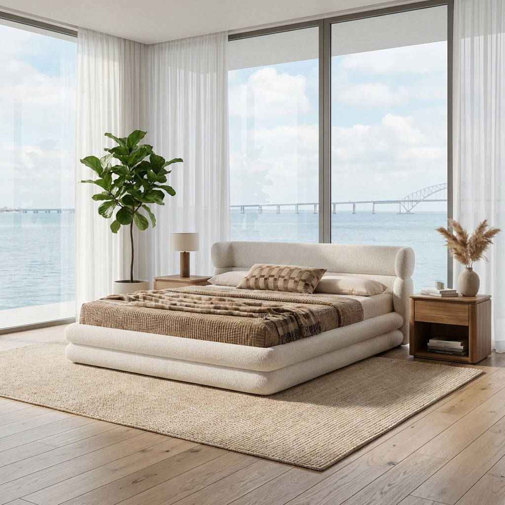 The Quito King Fabric Bed