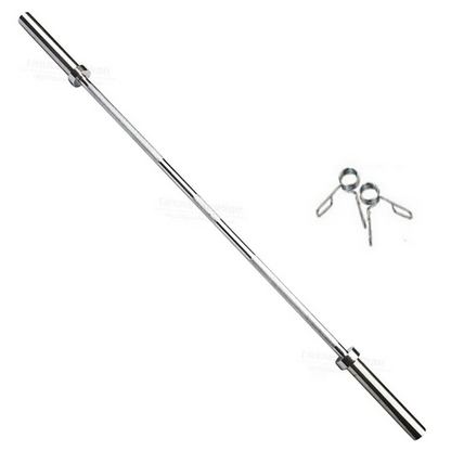 HAJEX Olympic and Standard Barbell Bars 4Ft, 5Ft, 6Ft and 7Ft