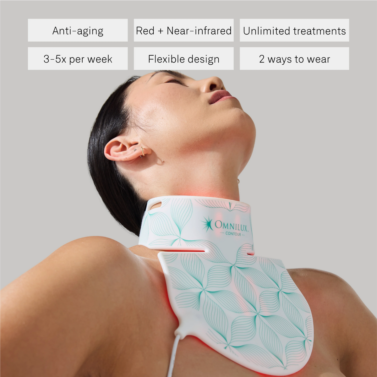 Omnilux Face Contour + Neck & Décolleté + Contour Glove