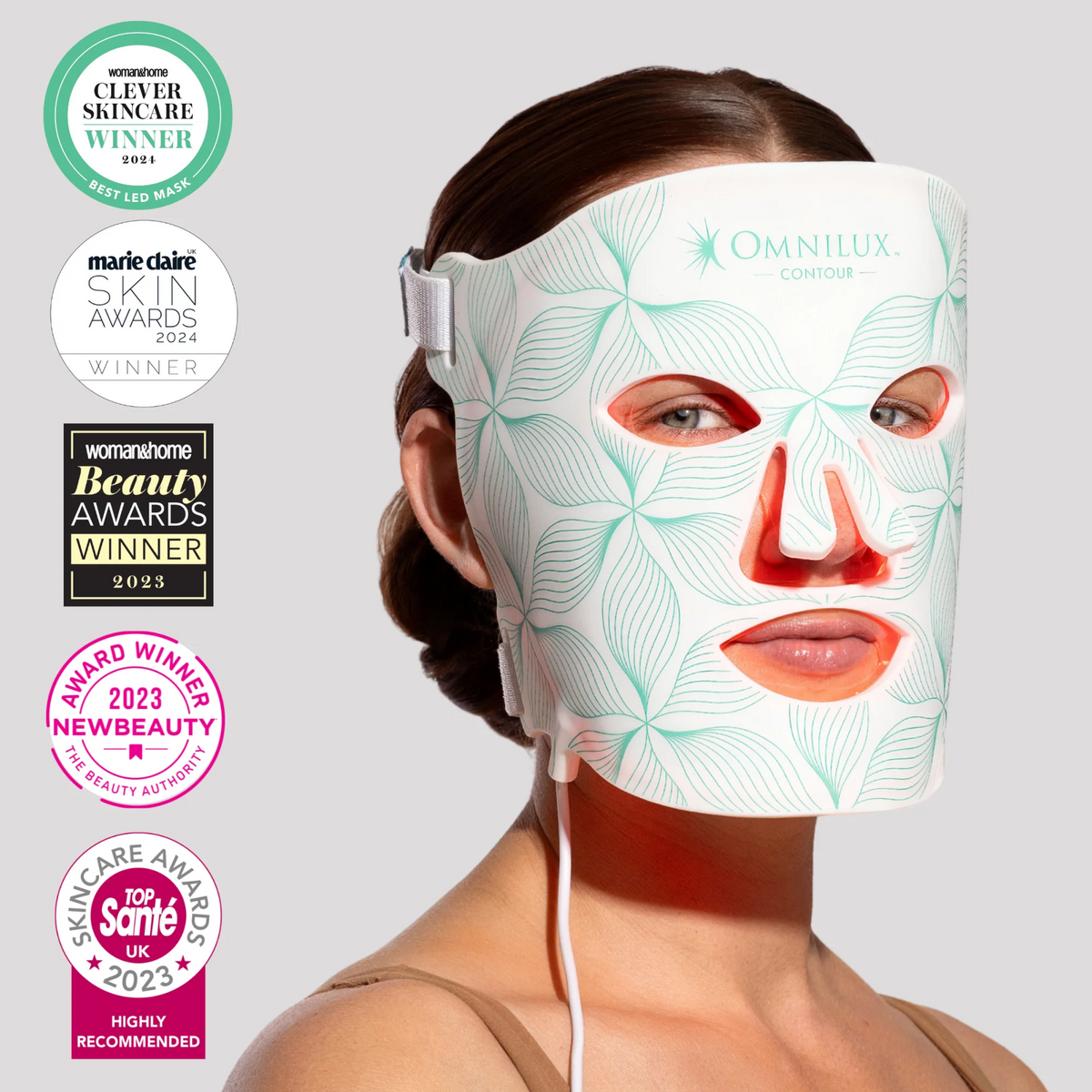 Omnilux Face Contour + Clear + Contour Glove