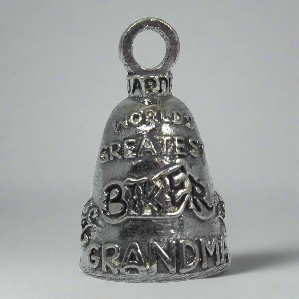 Open Road Biker Grandma Motorcycle Guardian Bell