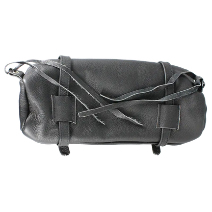 Open Road Double Buckle Small Leather Tool Bag