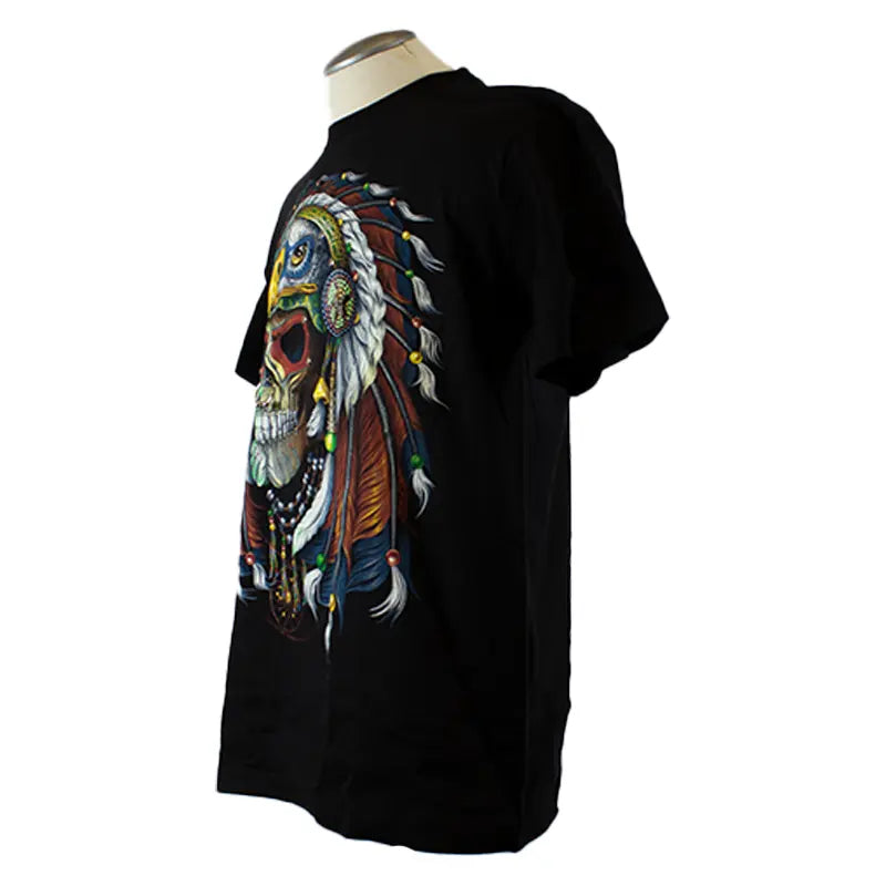 BOL/Open Road Men's Skull Glow In The Dark T-Shirt