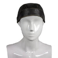 Open Road Rub Off Brown Leather Skull Cap
