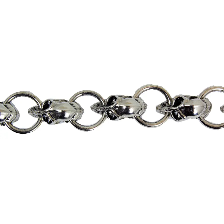 Open Road Skull Wallet Chain