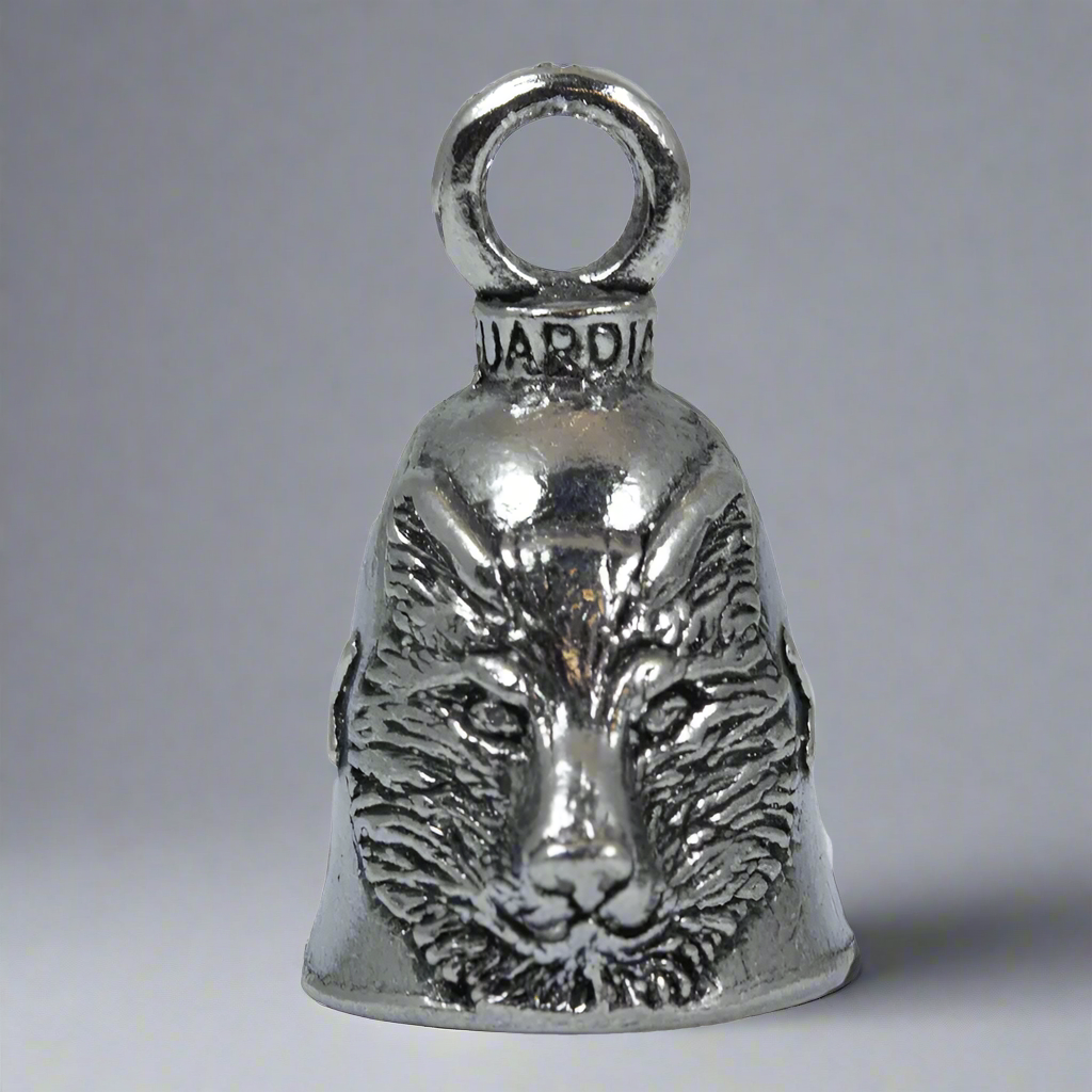 Open Road Wolf Head Motorcycle Guardian Bell