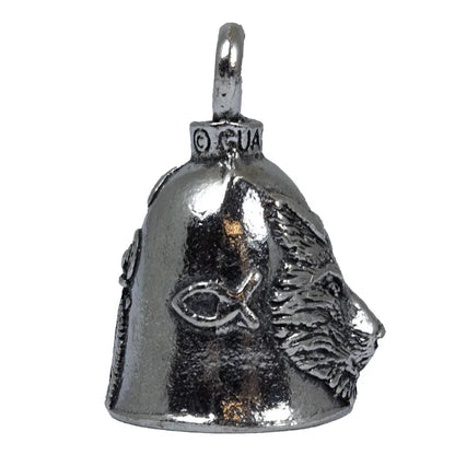 Open Road Wolf Head Motorcycle Guardian Bell