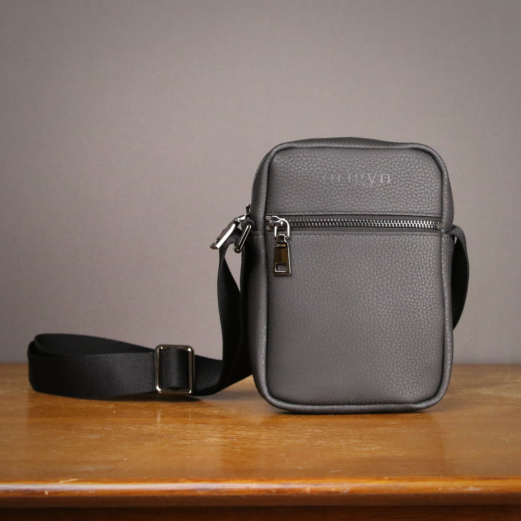 Origyn 02 - Plant-Based Vegan Leather Cross-body Handbag - Made with Plastic-Free MIRUM®