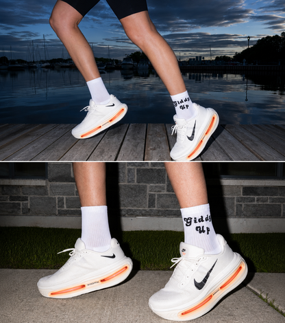 GIDDY UP Quarter Running Socks (2 Pack)