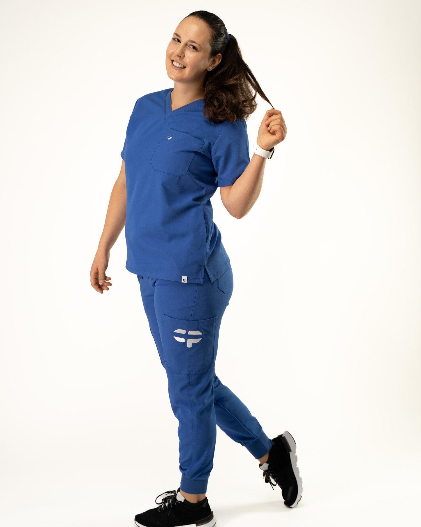 Lisa -Pantalon d'uniforme style jogger