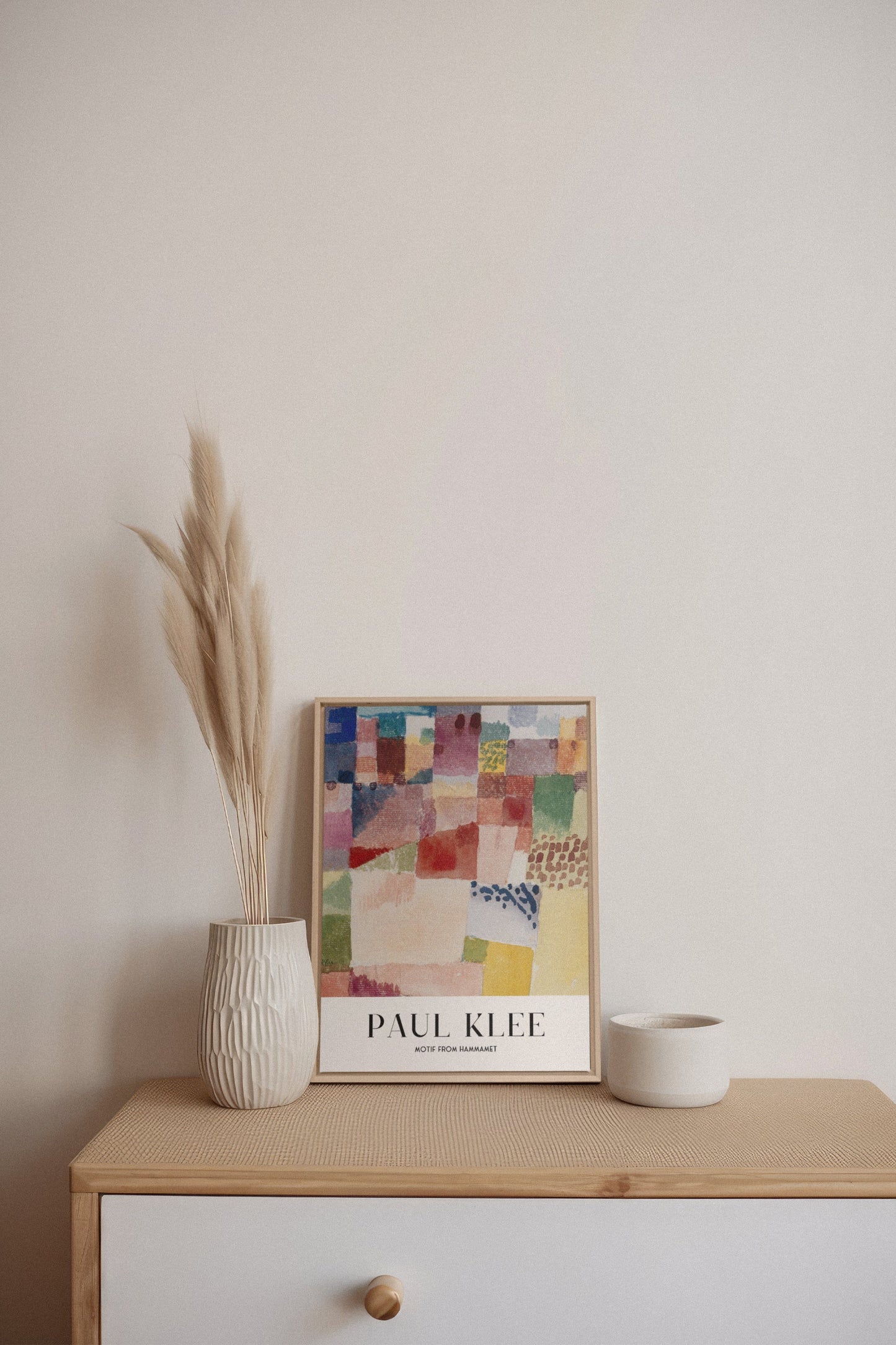 PAUL KLEE II, Oeuvre sur toile étirée