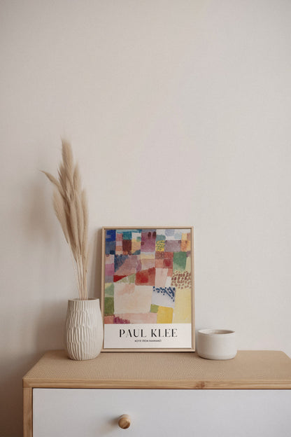 PAUL KLEE II, Oeuvre sur toile étirée