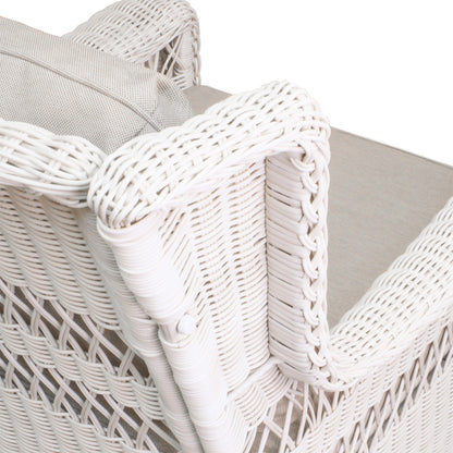 Park Meadows Wicker Loveseat Conversational Set