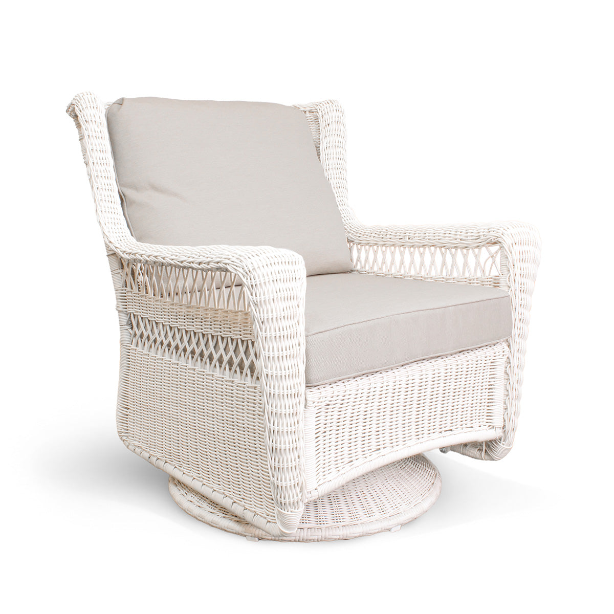 Park Meadows Wicker Outdoor Swivel Glider Chair