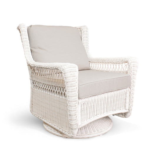 Park Meadows Wicker Outdoor Swivel Glider Chair