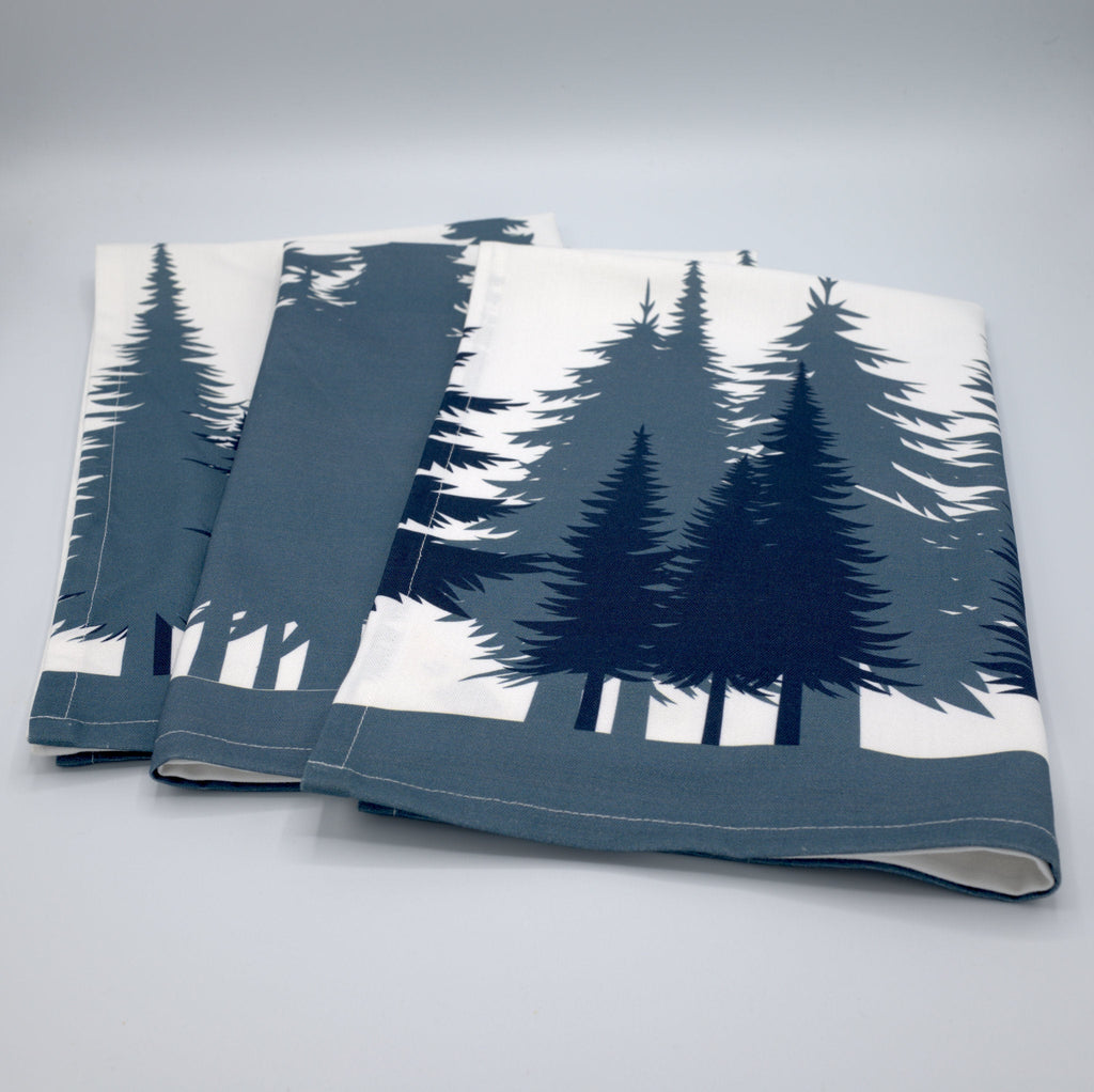 Evening at The Park-Goth Tea Towels: Set/3