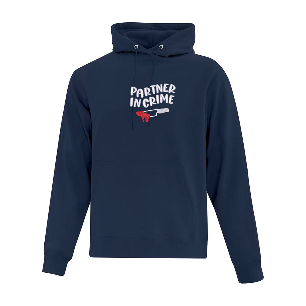Hoodie "Partner in Crime" brodé