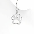 Paw Print Cut-Out Earrings