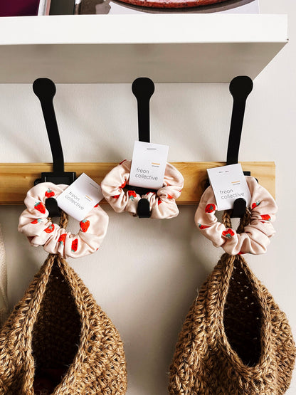 Hair Scrunchie - Strawberry