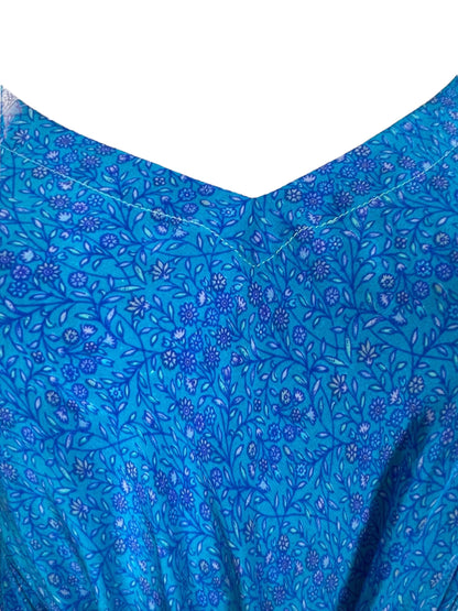 PRC7672 Avatar Pure Silk Maxi Dress with Belt
