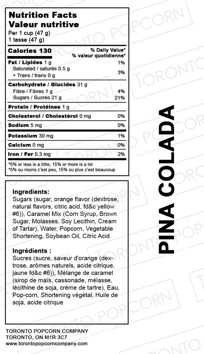 Pina Colada Popcorn