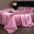 Lustre Luxe Elegant Duvet Set - Bubble Pink