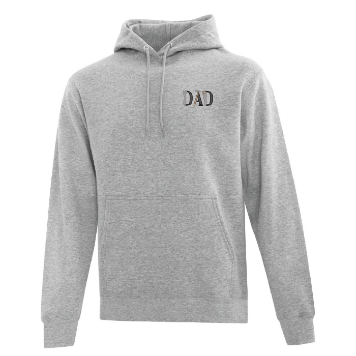 Hoodie Construction Dad brodé