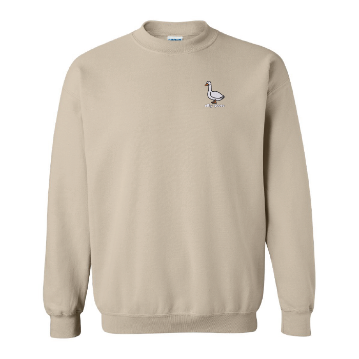 Crewneck Silly Goose brodé