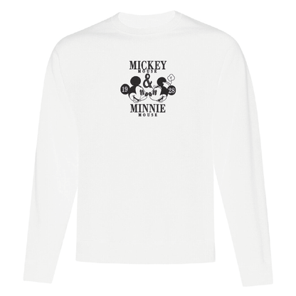 Crewneck Mickey & Minnie brodé