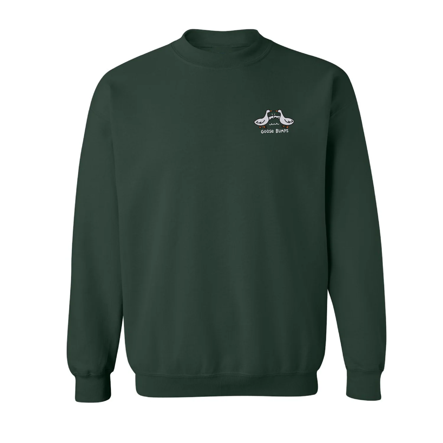 Crewneck "Goose Bumps" brodé