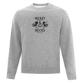 Crewneck Mickey & Minnie brodé