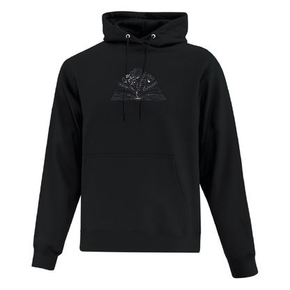 Hoodie "Blooming Book" brodé