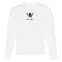 Crewneck "Let it BEE" brodé