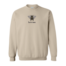 Crewneck "Let it BEE" brodé
