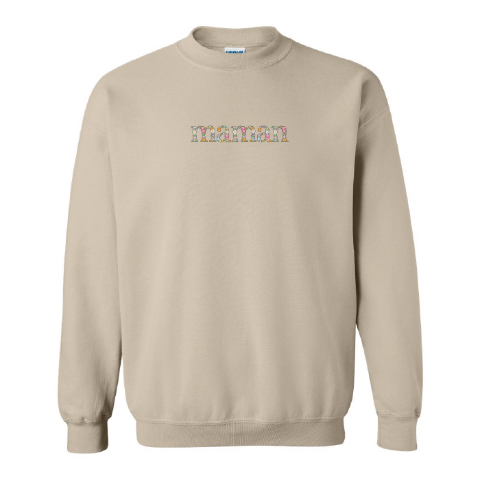 Crewneck "Maman" brodé