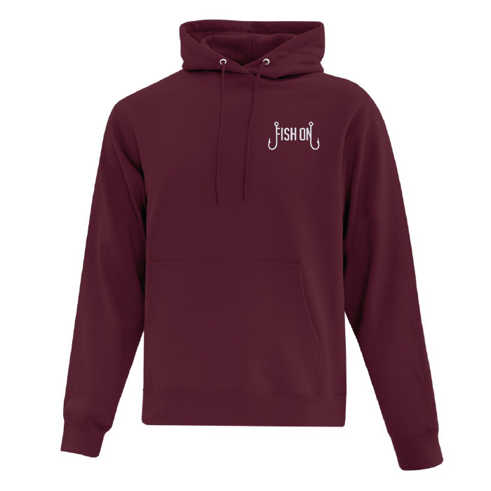 Hoodie "Fish On" brodé