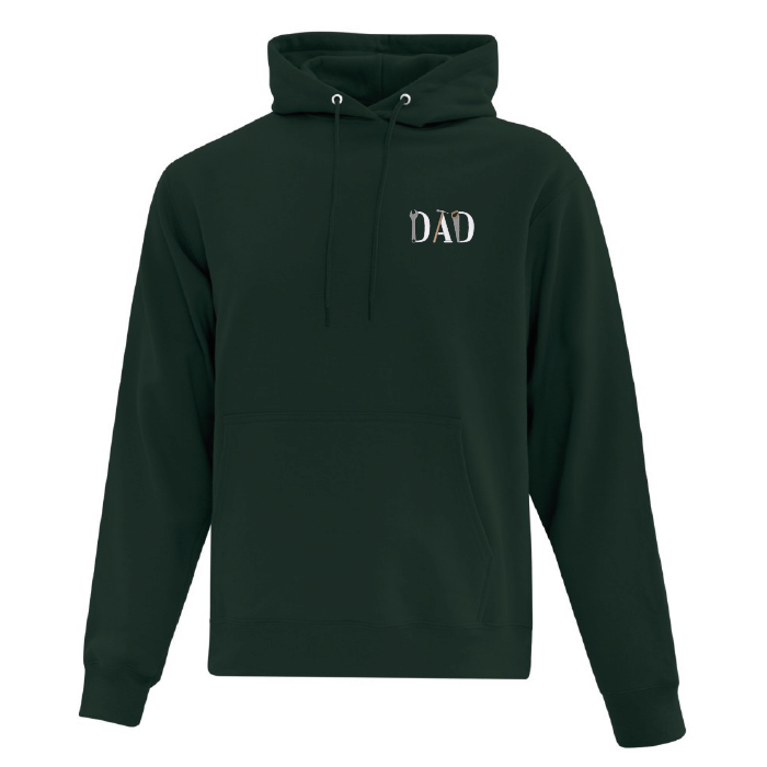 Hoodie Construction Dad brodé