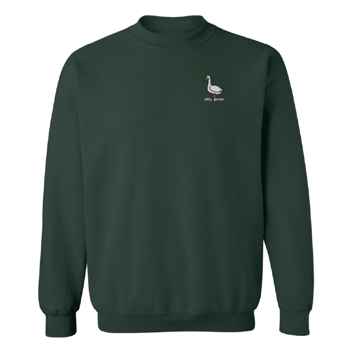 Crewneck Silly Goose brodé