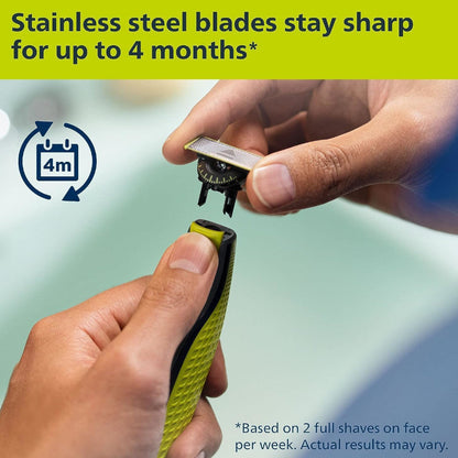 PHILIPS QP2724/21 OneBlade 360 Face Wet & Dry, Trim, Edge & Shave